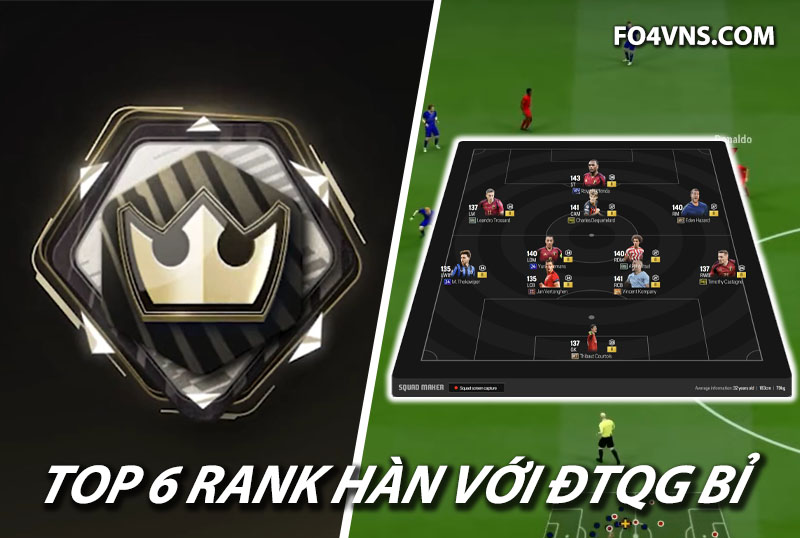 Top 6 đội hình team color ĐTQG Bỉ rank siêu sao Hàn