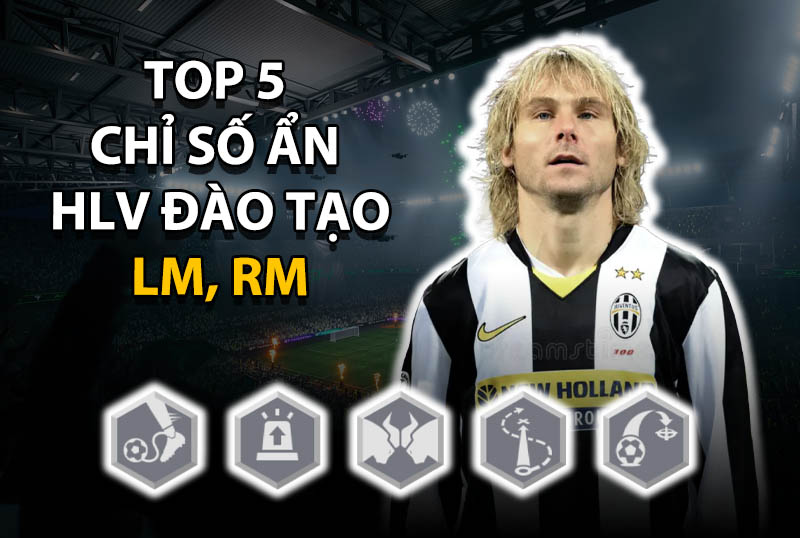 Top 5 chỉ số ẩn huấn luyện đáng thêm cho vị trí LM, RM trong FC Online