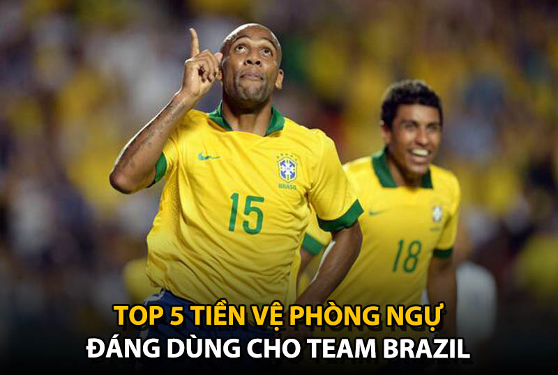Top 5 tiền vệ phòng ngự đáng dùng cho team color Brazil