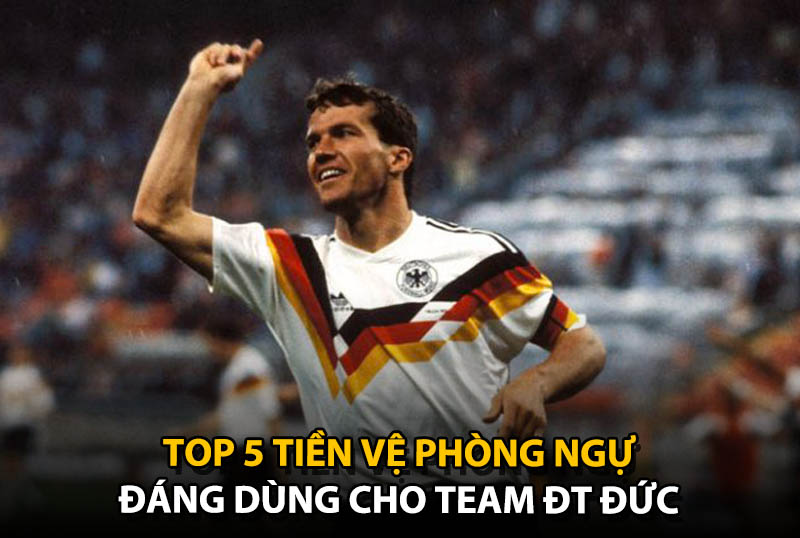Top 5 tiền vệ phòng ngự đáng dùng cho team color ĐT Đức